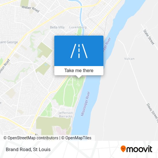 Mapa de Brand Road