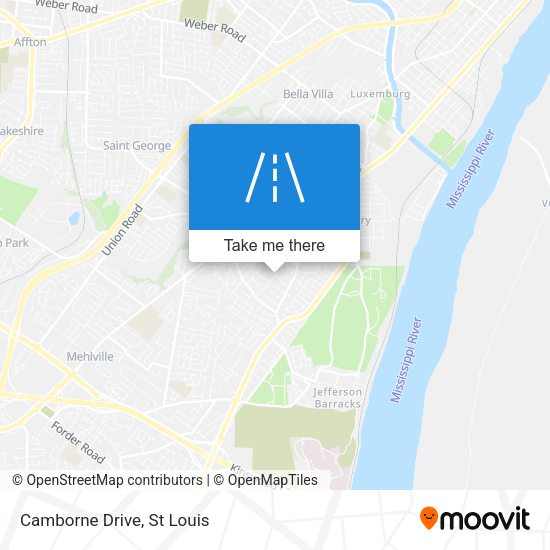 Mapa de Camborne Drive