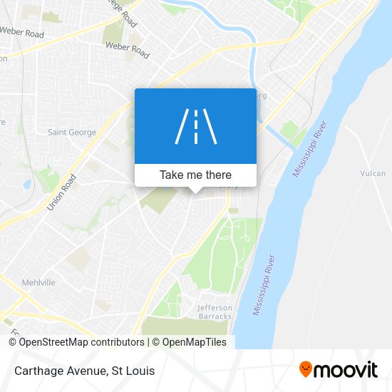 Mapa de Carthage Avenue