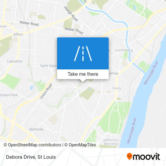 Mapa de Debora Drive