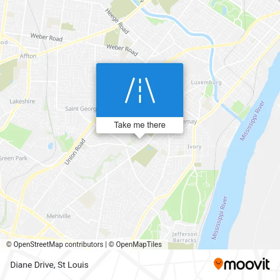 Diane Drive map
