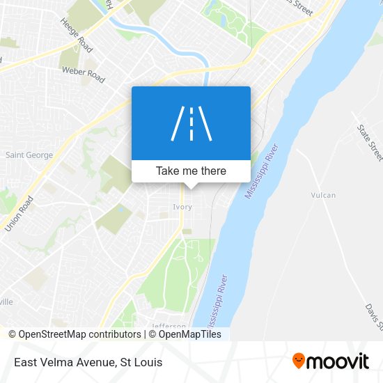 Mapa de East Velma Avenue