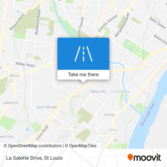 Mapa de La Salette Drive