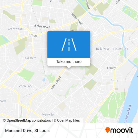 Mapa de Mansard Drive