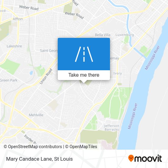 Mapa de Mary Candace Lane
