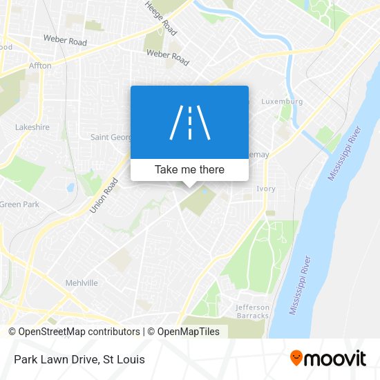 Mapa de Park Lawn Drive