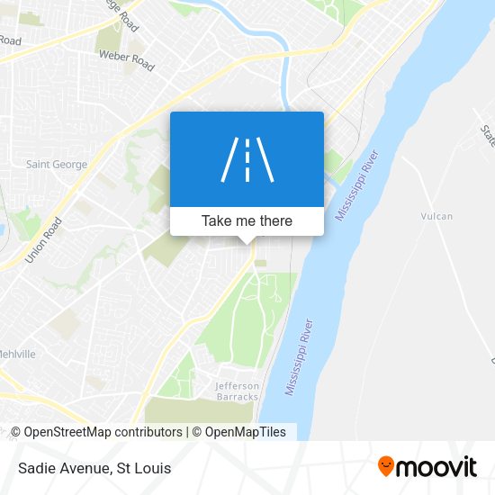 Mapa de Sadie Avenue