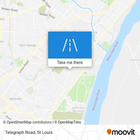 Mapa de Telegraph Road
