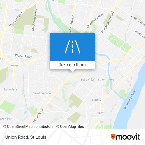 Mapa de Union Road
