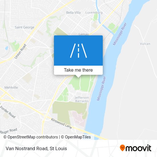 Mapa de Van Nostrand Road