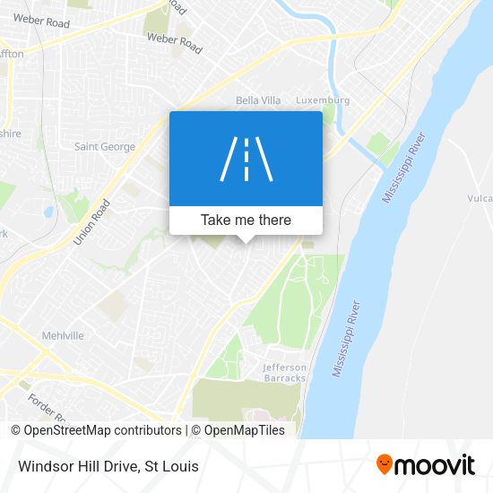 Mapa de Windsor Hill Drive