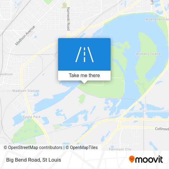 Mapa de Big Bend Road