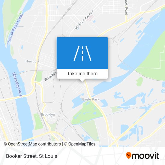 Mapa de Booker Street