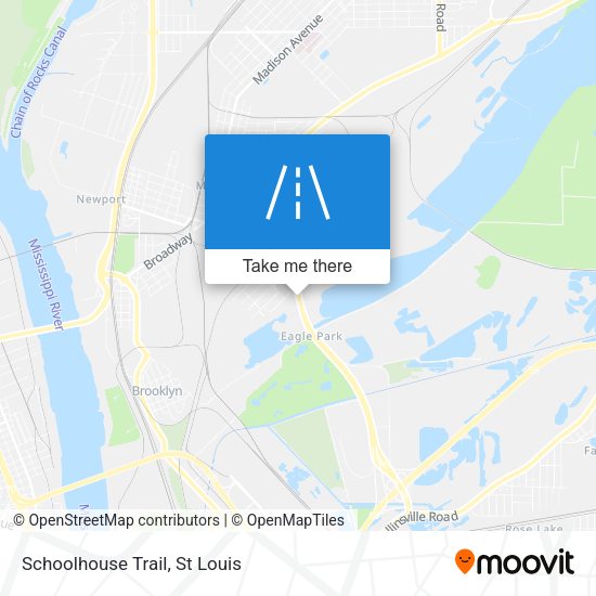 Schoolhouse Trail map