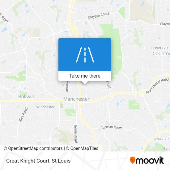 Great Knight Court map