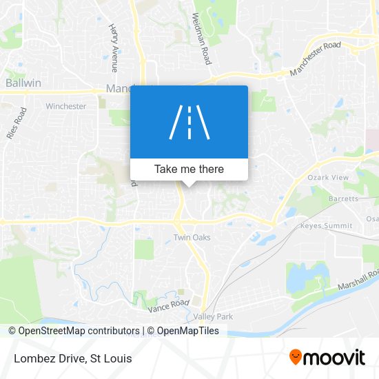 Mapa de Lombez Drive