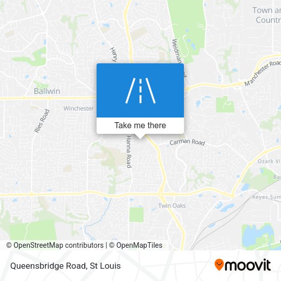 Mapa de Queensbridge Road