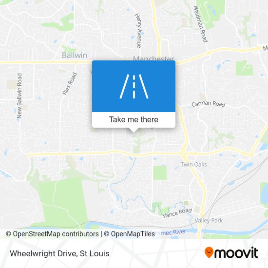 Mapa de Wheelwright Drive