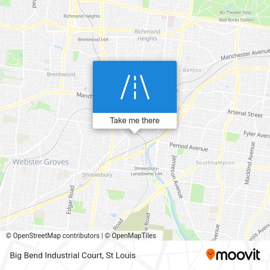 Big Bend Industrial Court map
