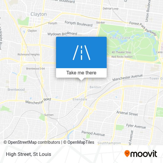 Mapa de High Street