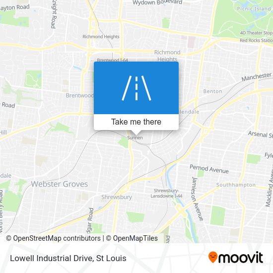Mapa de Lowell Industrial Drive