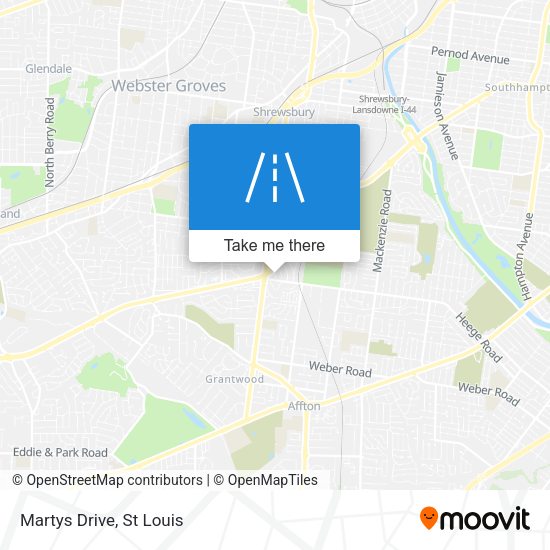 Martys Drive map