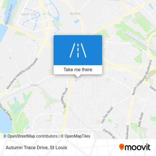 Mapa de Autumn Trace Drive