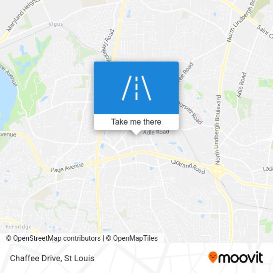 Mapa de Chaffee Drive