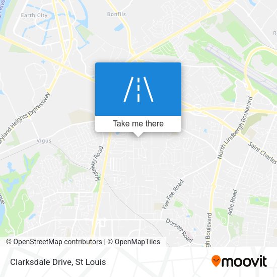 Mapa de Clarksdale Drive