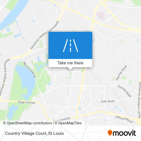 Country Village Court map