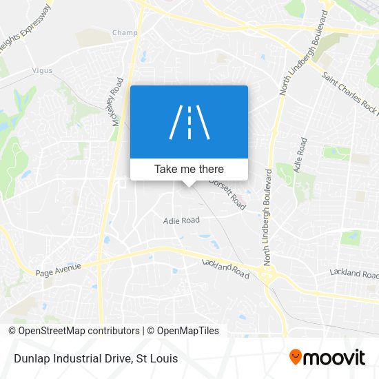 Dunlap Industrial Drive map