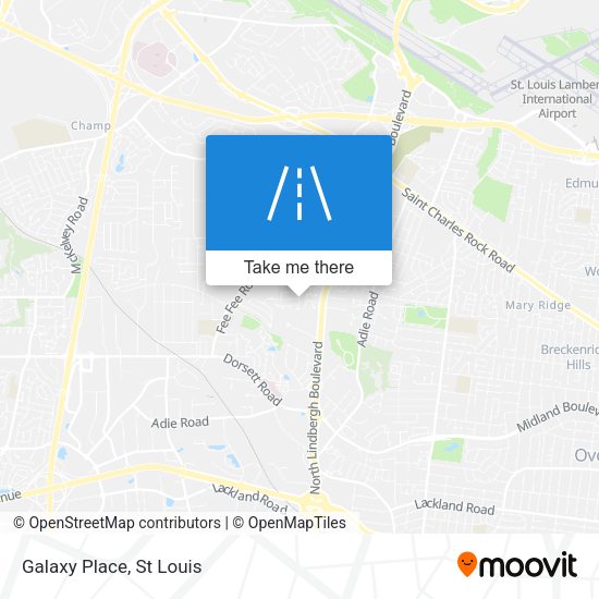 Mapa de Galaxy Place