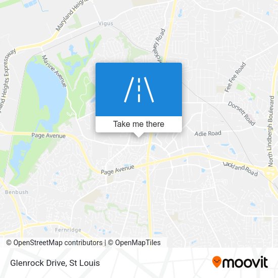 Mapa de Glenrock Drive