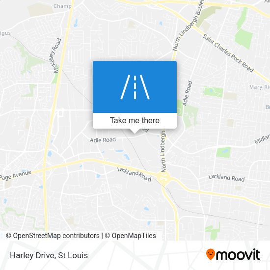 Mapa de Harley Drive