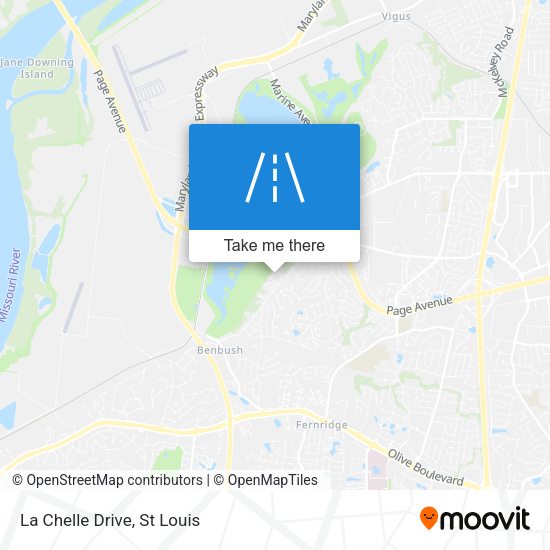 Mapa de La Chelle Drive