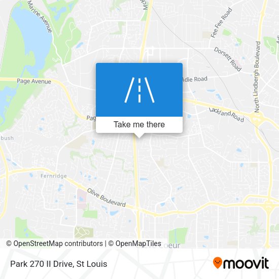 Mapa de Park 270 II Drive