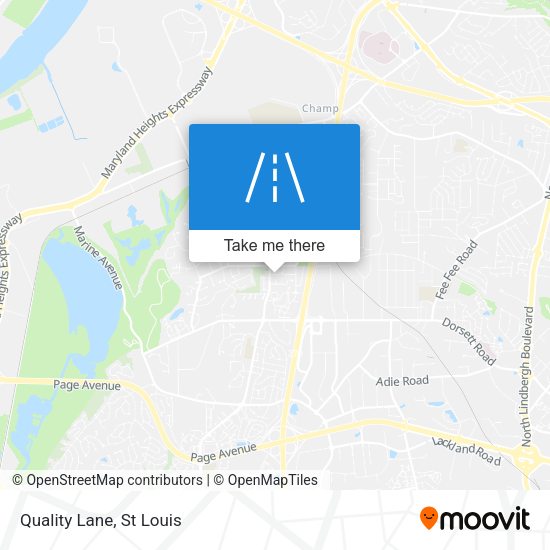 Mapa de Quality Lane