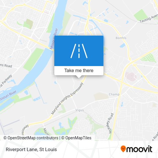 Mapa de Riverport Lane