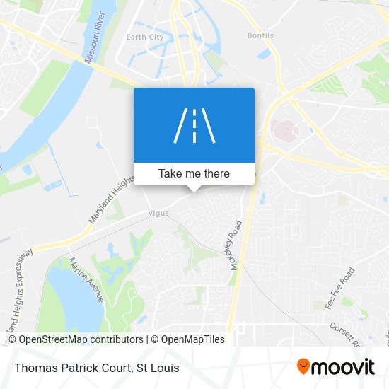 Thomas Patrick Court map