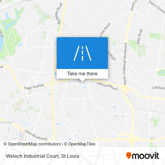 Mapa de Welsch Industrial Court