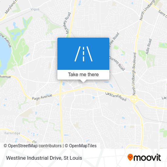 Mapa de Westline Industrial Drive