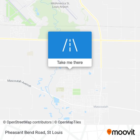 Pheasant Bend Road map