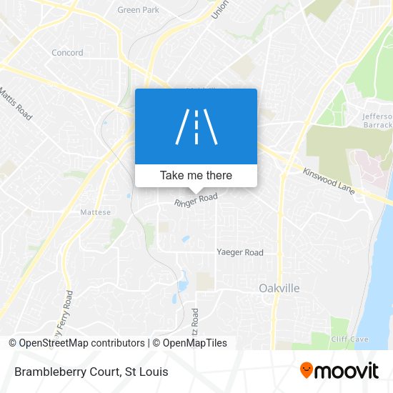 Brambleberry Court map