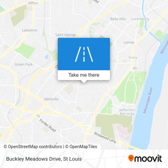 Mapa de Buckley Meadows Drive