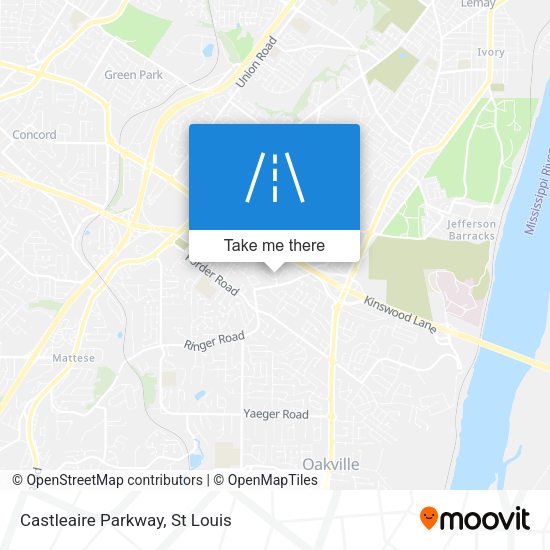 Castleaire Parkway map