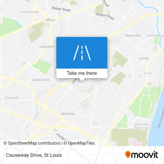 Mapa de Causeway Drive