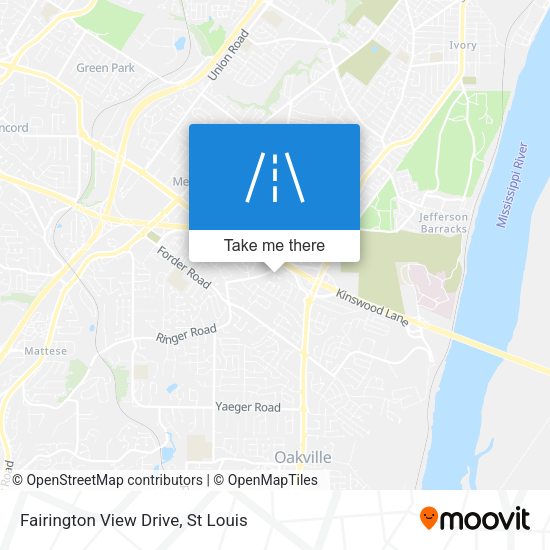 Mapa de Fairington View Drive
