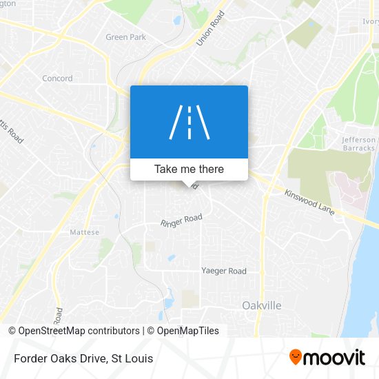 Mapa de Forder Oaks Drive