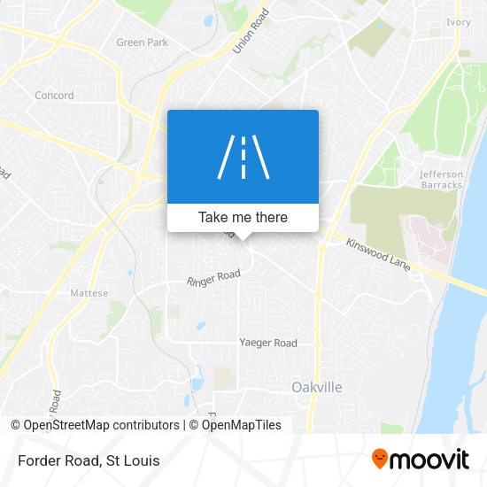 Mapa de Forder Road
