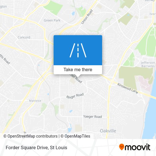 Forder Square Drive map